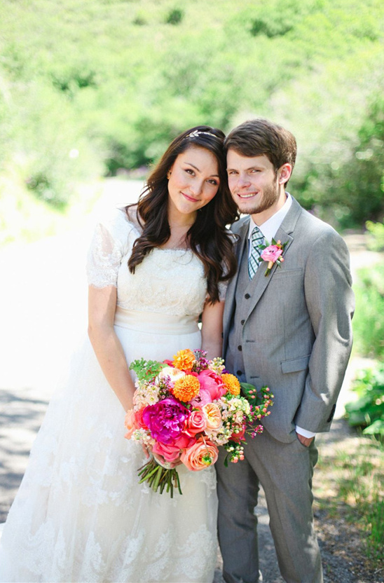 Two-Day Utah Wedding: Hot Pink, Purple, & Perfect
