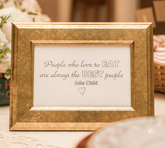 Julia Child Inspired Bridal Shower: A Foodie's Dream