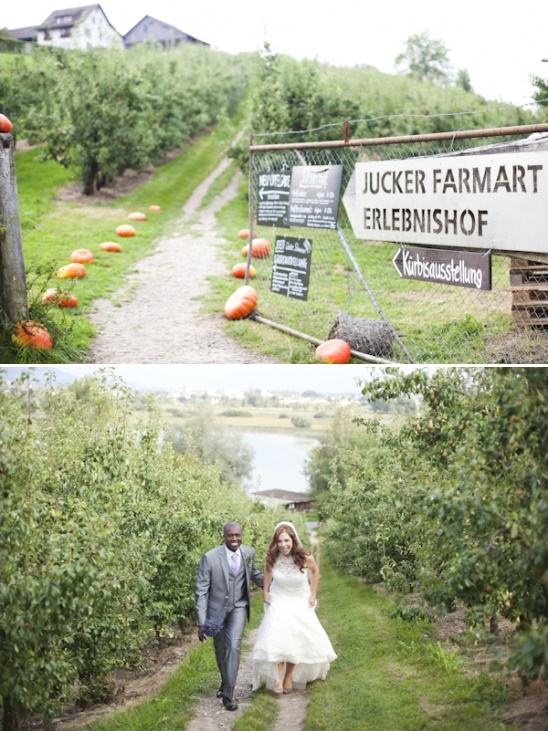Breathtaking Lavender and Silver Swiss Alps Wedding Inspiration