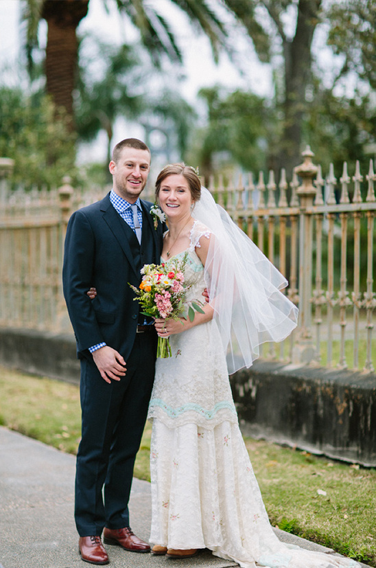 Rustic New Orleans Wedding at Benachi House