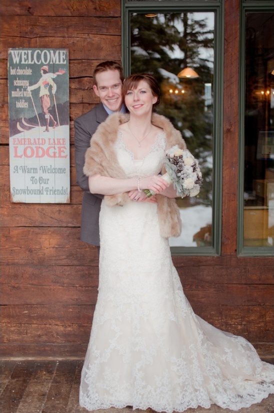 Whimsical Winter Wedding at Emerald Lake Lodge: A Cozy Celebration