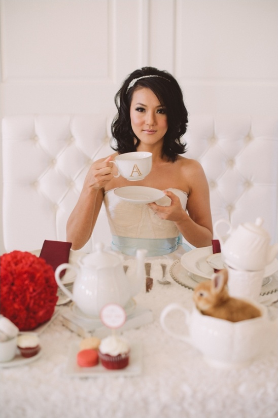 Alice in Wonderland Winter Wedding Inspiration