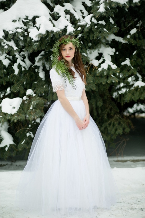 Winter Wonderland Wedding Inspiration: Snowy Mountain Romance