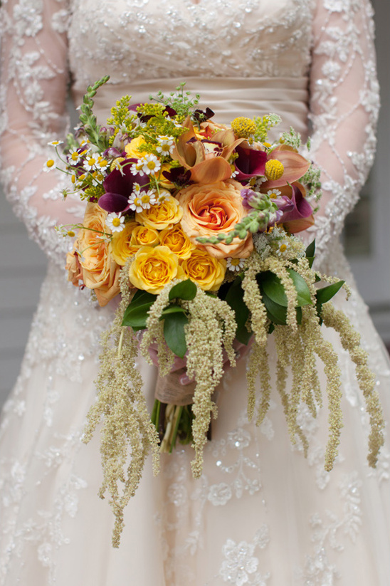 Dramatic Vintage Wedding Bouquet: DIY Floral Inspiration