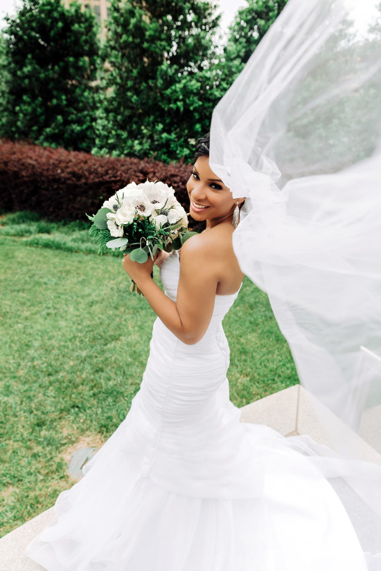 Glamorous Atlanta Wedding at The Olmsted: Bride, Couple & Celebration