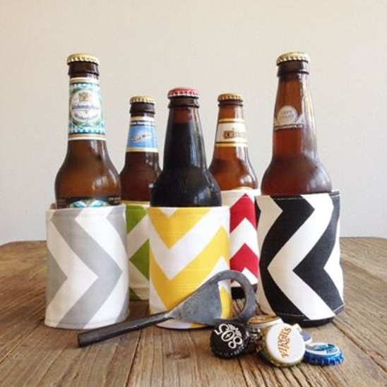 Personalized honeymoon beach bags and koozies: Custom & handmade!