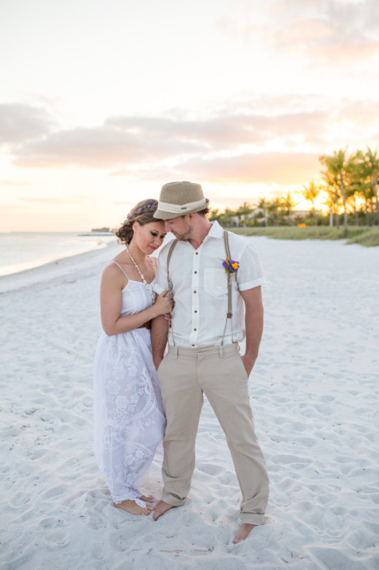 Boho Chic Beach Wedding in Key West: Dreamy Inspiration