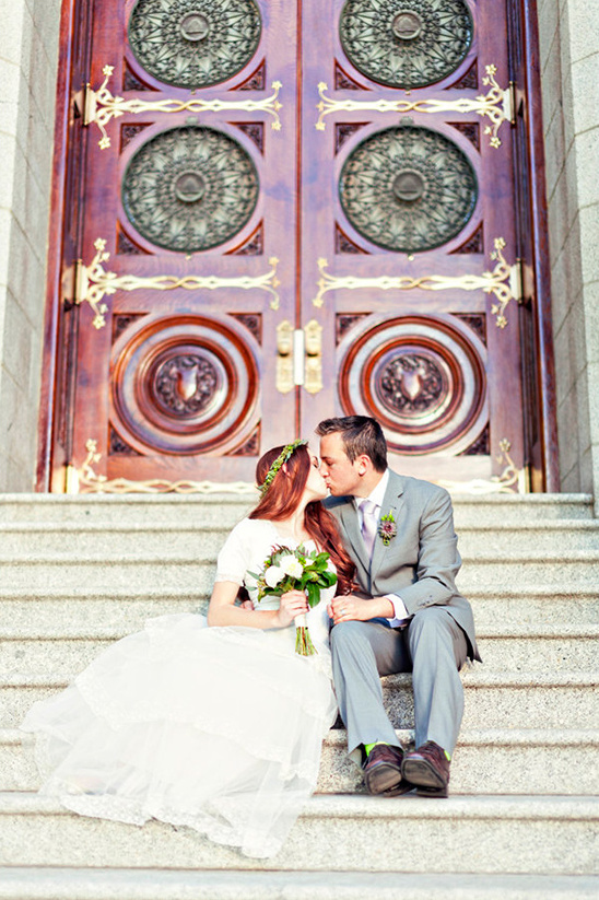 DIY Field Wedding: Burlap, Blooms & a Labor of Love!