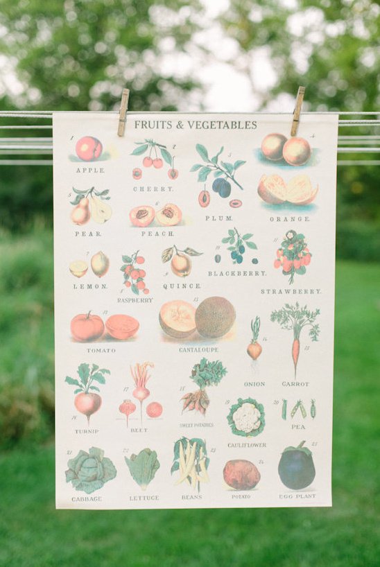 Rustic Farm Table Wedding Inspiration with Local & Seasonal Flair