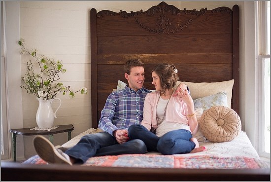 Vintage Farmhouse Anniversary & Engagement Photoshoot