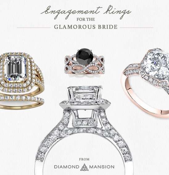 Glamorous Engagement Rings & Wedding Ideas: Find Your Dream Look