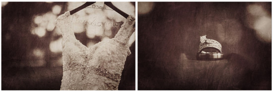 Romantic Sepia Wedding Photos at Highland Springs Resort