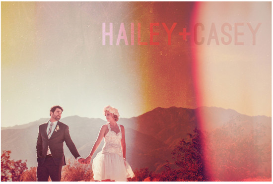 Palm Springs DIY Wedding: Hailey and Casey's Romantic Celebration