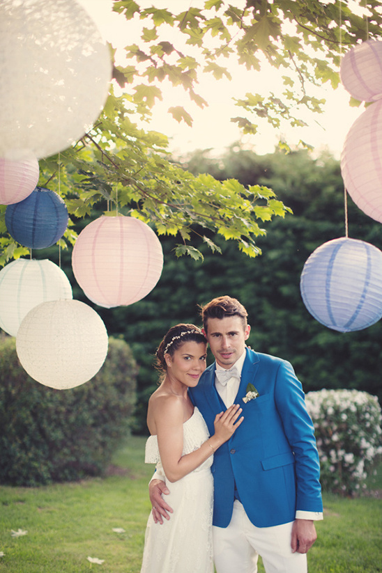 French Countryside Wedding: Anne & Romain's Retro Celebration of Love