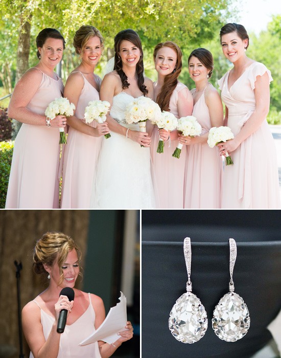 Bride & Bridesmaids: Sparkling Swarovski Crystal Earrings