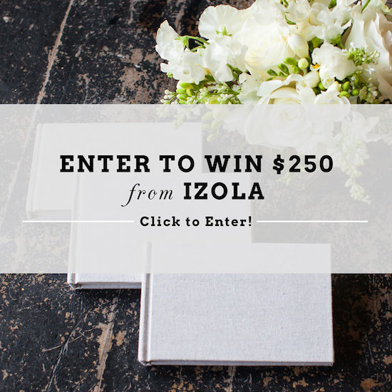 Win $250 to Izola: Unique Gifts for Your Wedding Party