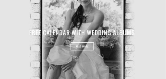 Free Custom Wedding Calendar with Album Orders - Italy Printed