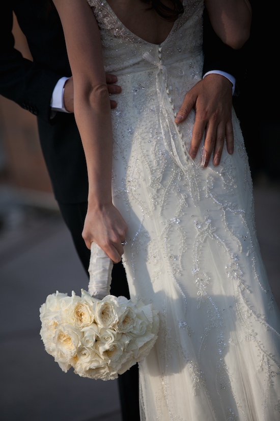 Intimate Loews Santa Monica Wedding with White Floral Decor