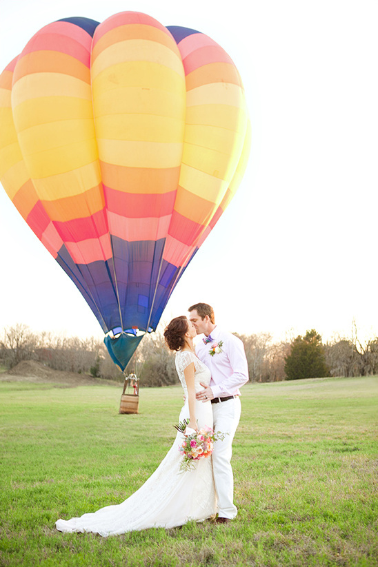 Love is in the Air: Hot Air Balloon Wedding Inspiration