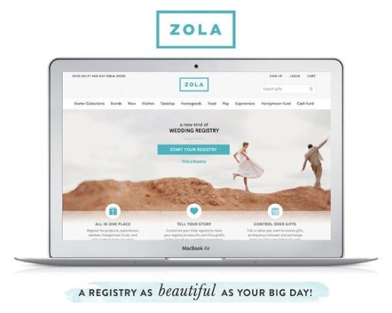 Create Your Dream Wedding Registry with Zola's All-in-One Platform