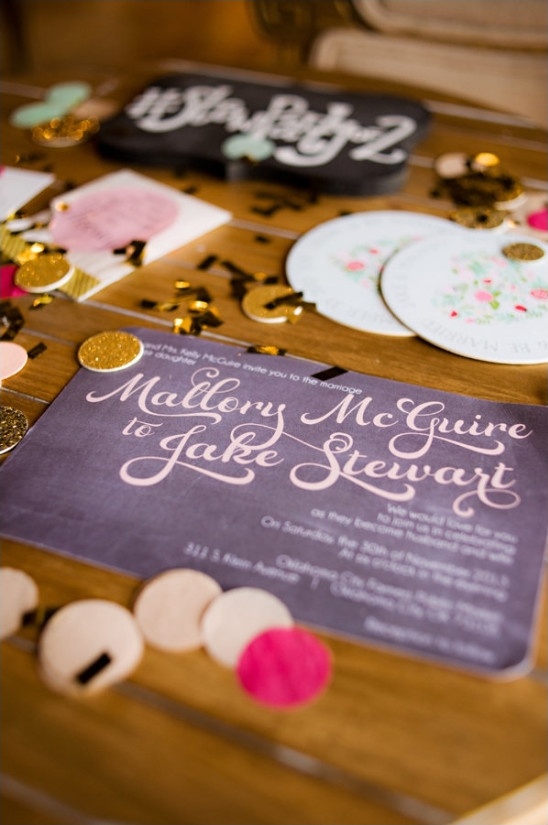 Mallory & Jake's Quirky & Creative Sign-Palooza Wedding