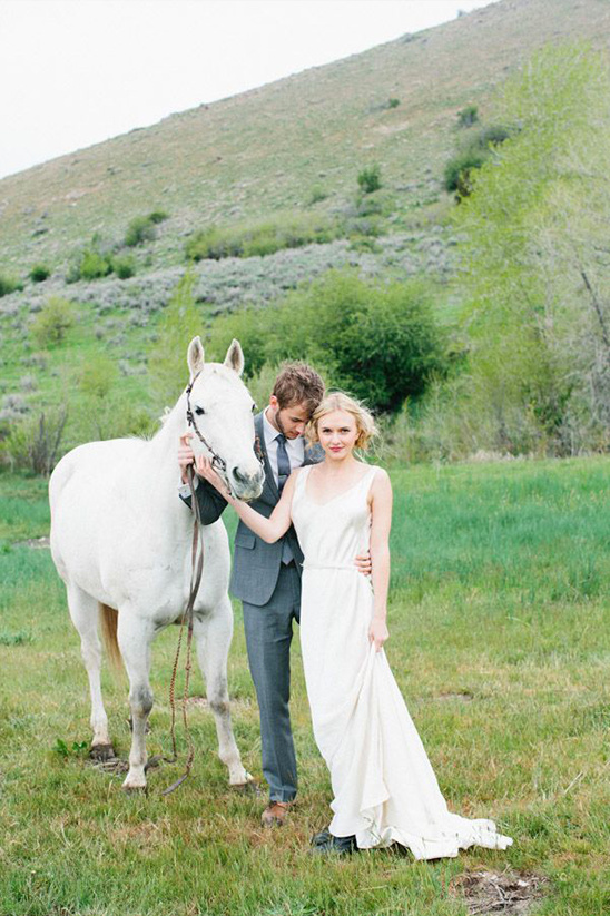 Romantic Tristan and Isolde Inspired English Countryside Wedding
