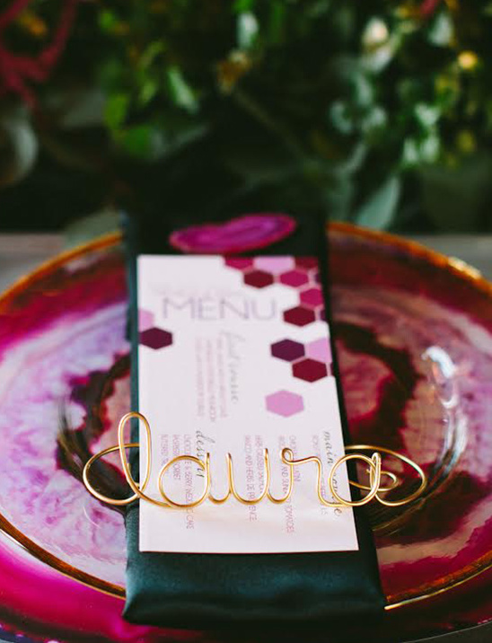 rlhcreations: Elegant Wedding Place Settings and Wire Crafts