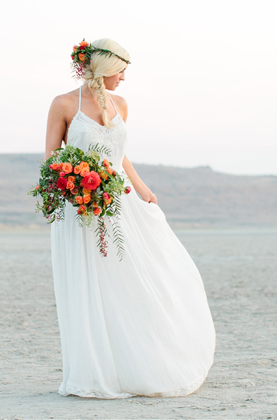 Sunset Beach Wedding Hair and Bouquet Tutorial: DIY Guide