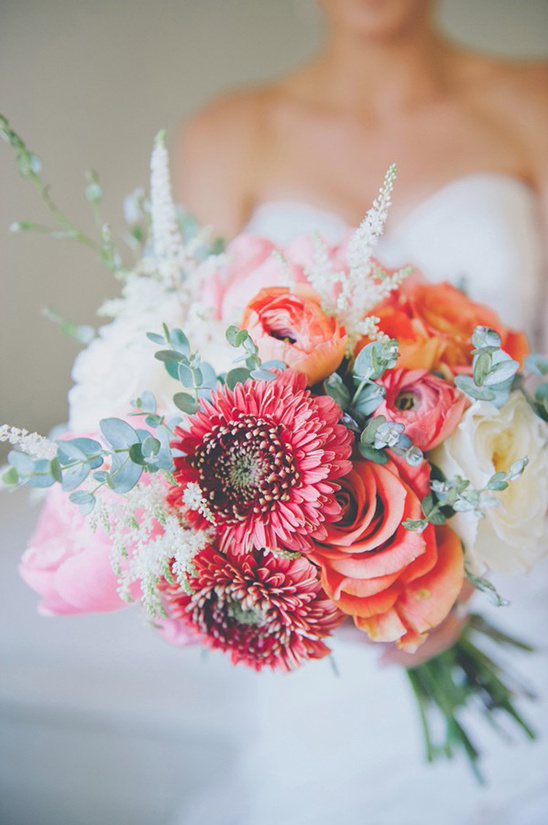 California Ranch Wedding: Pinks, Oranges & Sunny Details