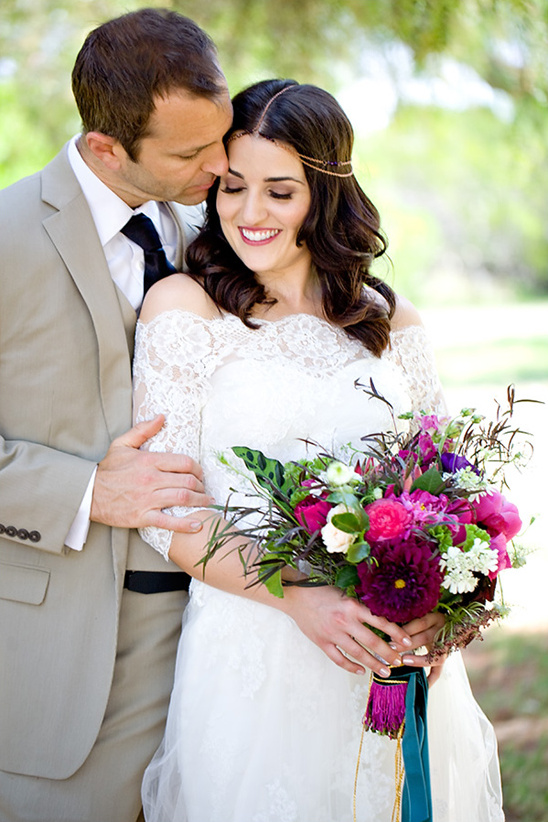 Fall Wedding Inspiration: Jewel Tones, Dreamy Florals, & Jamtini Cocktails