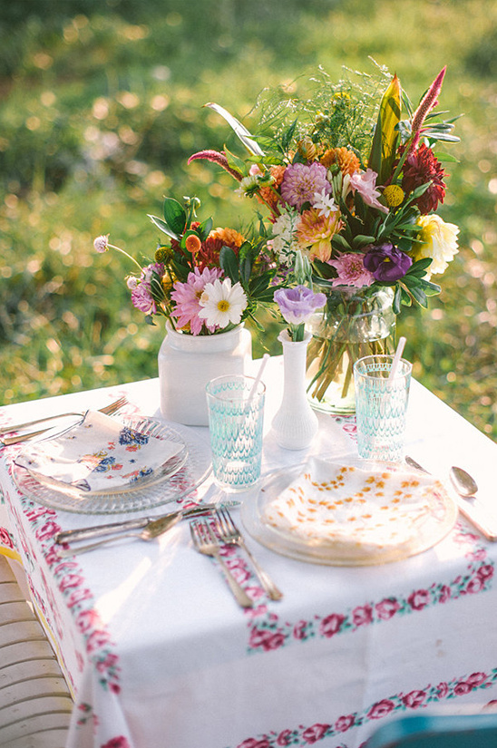 Charming Picnic Wedding Inspiration in North Carolina