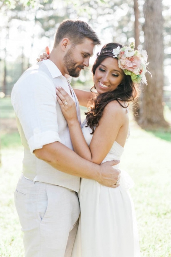 Bohemian Backyard Wedding: DIY Details & Budget Friendly Ideas
