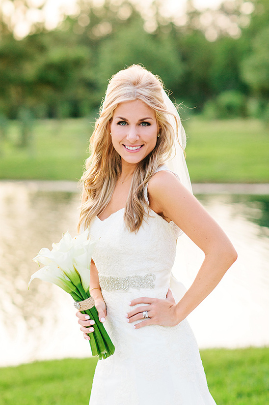 Shabby Chic Wedding Overflowing with Sweet Signs & High School Sweethearts