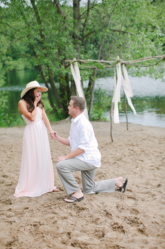 Minnesota Lakeside Elopement: Romantic Beach Vibes & Surprise Wedding