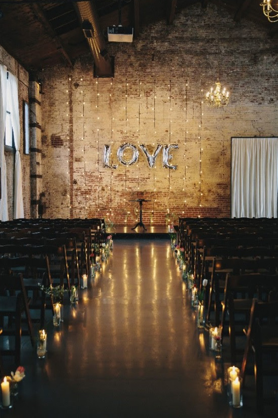 Romantic Wedding Ceremony Design by Whimsy Weddings: NYC, NJ, CT