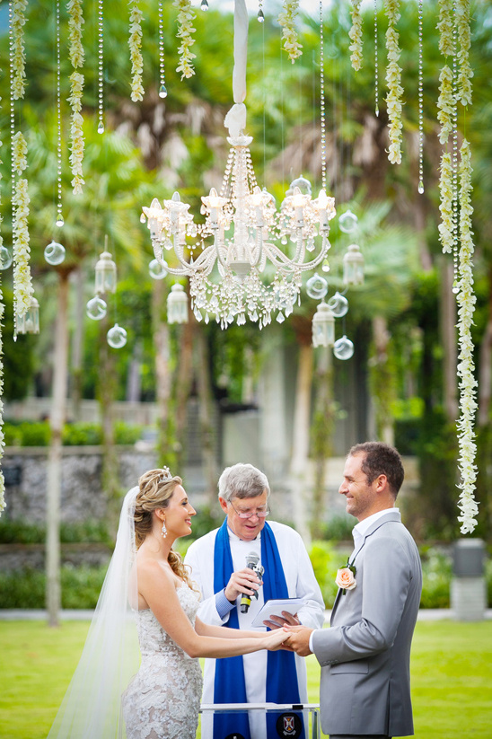 Glamorous Thailand Wedding with Elephant & Royal Cake Replica
