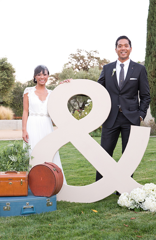 Travel-themed Campovida Wedding: Maps, Globes, & Unique Details