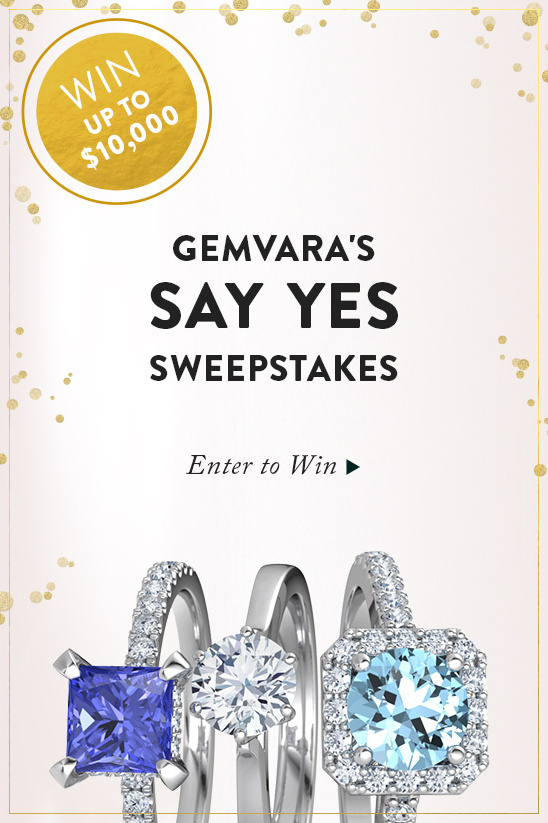 Win Gemvara Engagement Rings: Sweepstakes for Custom Bling!