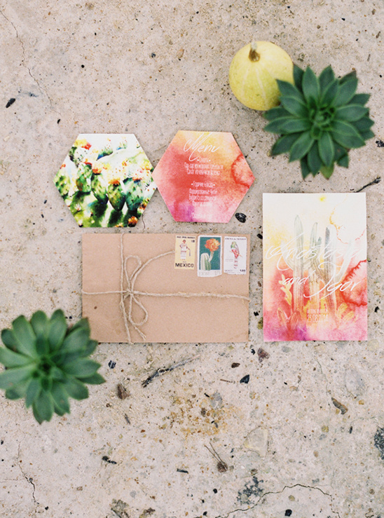 Stunning Mexico-Inspired Wedding Decor with Cacti