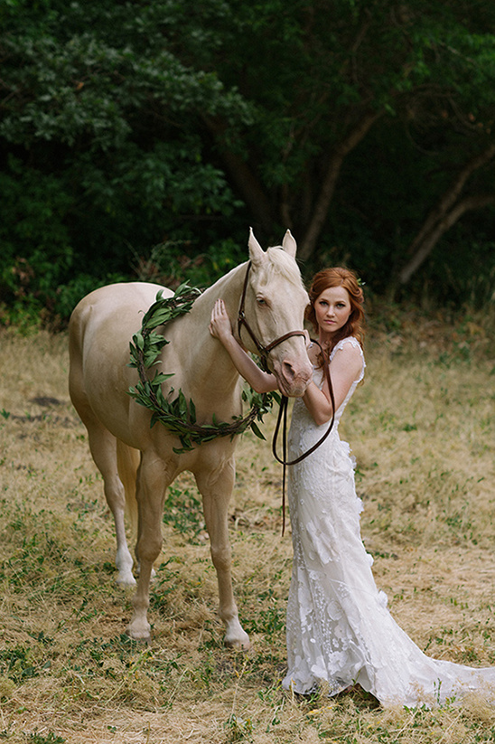 Untamed & Natural Wedding Inspiration with Red Hair Bride