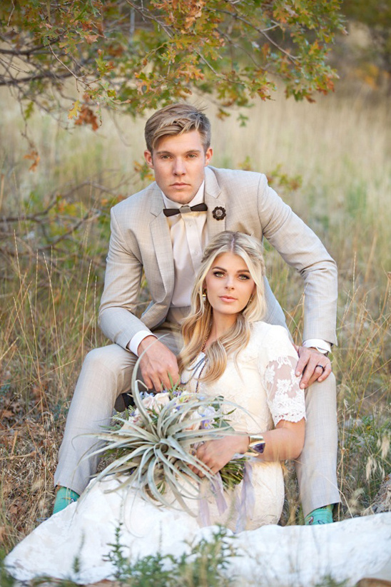 Organic Glam Wedding Inspiration: Lime Kiln Romance
