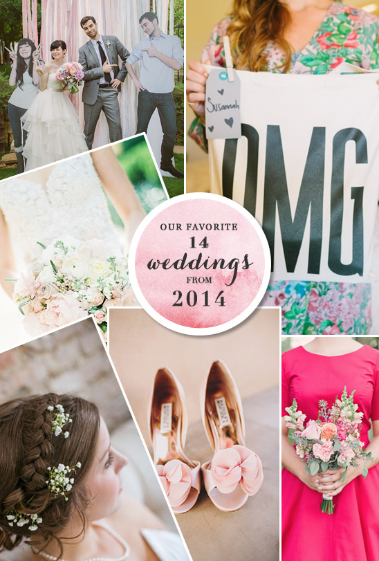 Top 14 Weddings of 2014: Inspire Your 2015 Wedding Planning
