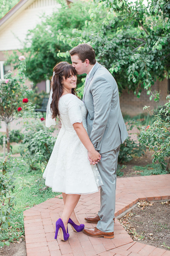 DIY Purple Wedding: A Dreamy Six-Month Engagement Celebration