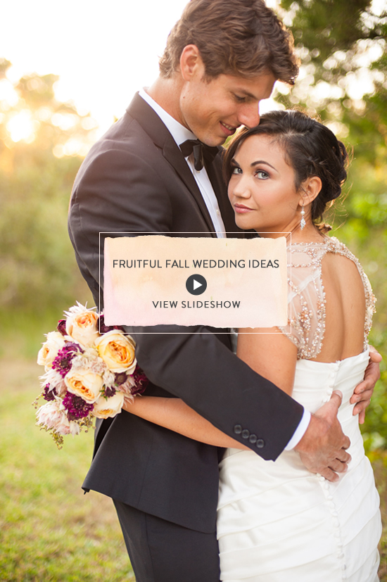 Fruitful Fall Wedding Inspiration: Berry Hues & Jewel Tones