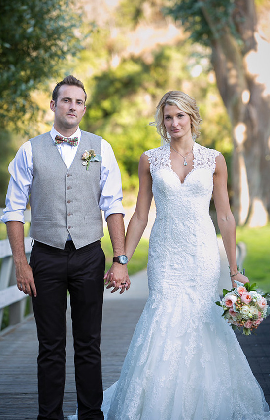Rustic DIY Laguna Beach Wedding Filled with Love and Details