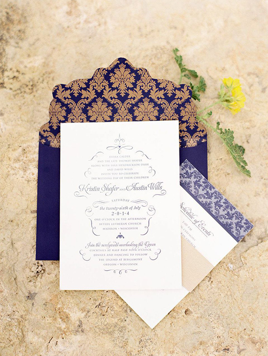 Happily Ever After Purple and Gold Magical Disney Wedding