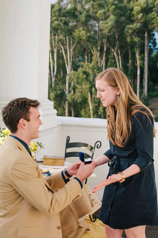 Romantic Surprise Proposal at Claremont Hotel: Hannah & Cameron