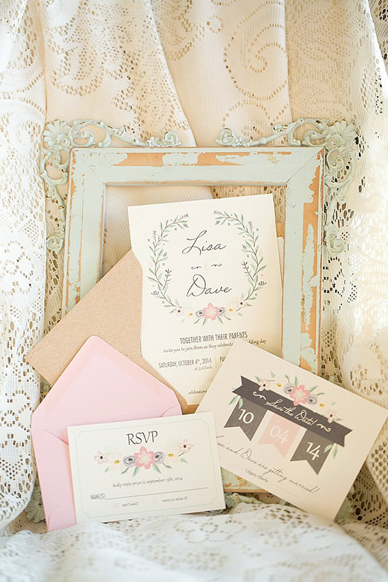 Glamorous, Whimsical Fall Wedding: Soft Colors and DIY Butterfly Terrariums