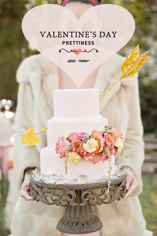 Romantic Valentine's Day Wedding Inspiration & Ideas
