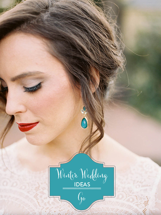 Teal Cranberry Winter Wedding Inspiration Shoot